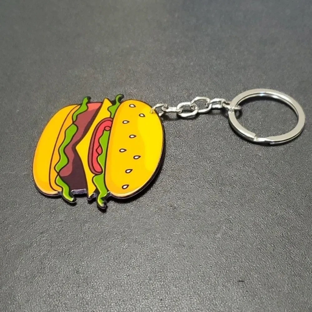 Cheeseburger Cheeseburger Cheeseburger key fob